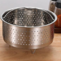 Stainless Steel Steamer for Instant Cooker with Handle Pressure Cooker Rice Steamer. 