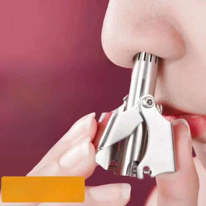Washable Trimmer Cleaning Without Rusting Painless Nose Hair Trimming MenS Portable Shaver