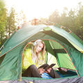 Waterproof Camping Tent for 4-5 People - Double Layer, Instant Setup. 
