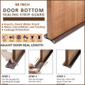 Door Bottom Sealing Strip Guard for Home and Office. 