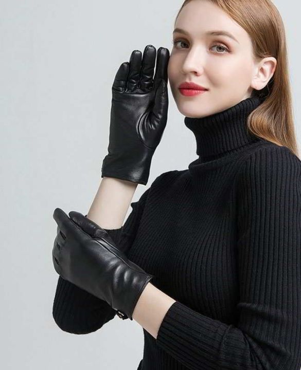 Winter%20Outdoor%20Faux%20Leather%20Waterproof%20Full%20Finger%20Touch%20Screen%20Gloves%20-%20Image%202