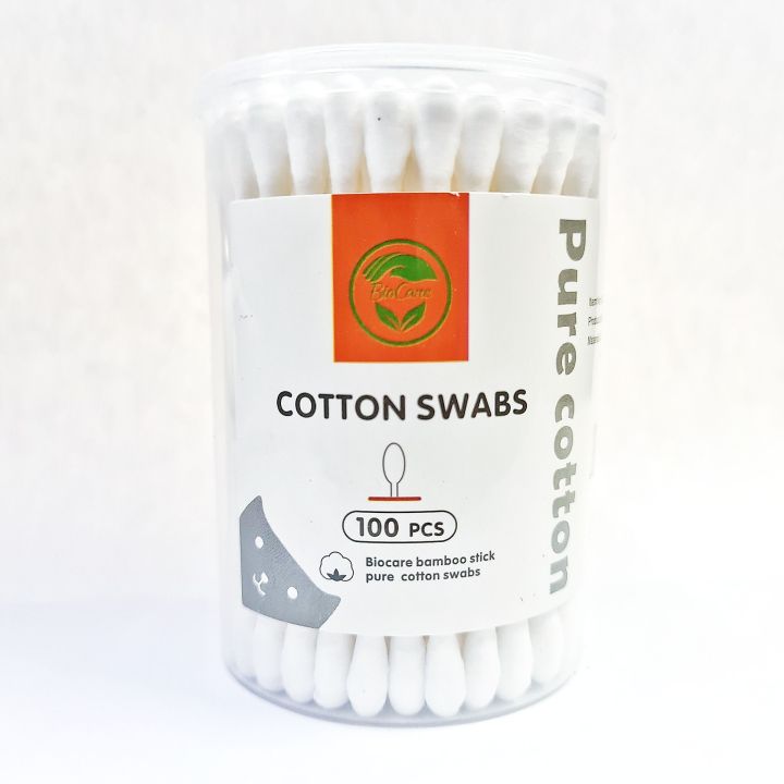 Cotton Swabs By Bio Care - 100 PCS