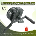 Emergency Hand Crank Siren Horn 110DB Manual Operated Warning School Shopping Fire Air Safety Alarm System Accessories Parts. 