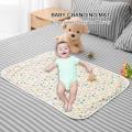 Waterproof Reusable Baby Urine Mat Cover Cotton Washable Size 75 Cm. x 60 Cm. XL. 