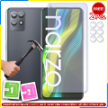 9H Nano Flexible Tempered Glass Screen Guard (Free- 2 Pcs Camera Protector) For Realme Q3s, GT Neo2T, Q3t, GT2, GT2 Pro, 9i, C35, 9 Pro, 9 Pro+, Narzo 50, V25. 
