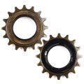 34mm BMX Road bike Bike Gearbidirectional Live Cycling Parts Steel Monolithic Flywheel Bicycle Freewheel /2" X /8" Freewheel Bicycle Single Speed Cog Sprocket. 