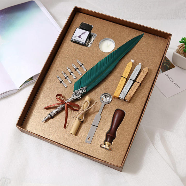 0%20Retro%20Calligraphy%20Feather%20Pen%20Ink%20Set%20Creative%20-%20Image%206