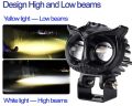 Owl Shape LED Fog Light for Car Vehicle ABS+PC Material 6W Power 12V Voltage Black. 
