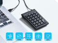 Havit KB223 Wired Number Keypad | Numeric Keypad with USB Connection | Ergonomic Design | 1 Year Warranty. 