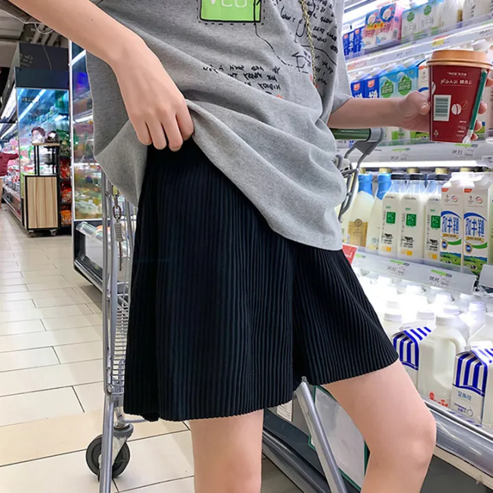 Maternity%20shorts%202022%20summer%20thin%20trendy%20mom%20loose%20straight%20pants%20fashion%20wear%20outside%20Internet%20celebrity%20pants%20casual%20belly%20pants%20-%20Image%206