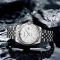 004D Clock Men's Quartz Watch Luminous Luxury Chenxi Stainless Steel Men's Waterproof Date Men's Casual Men's Watch. 