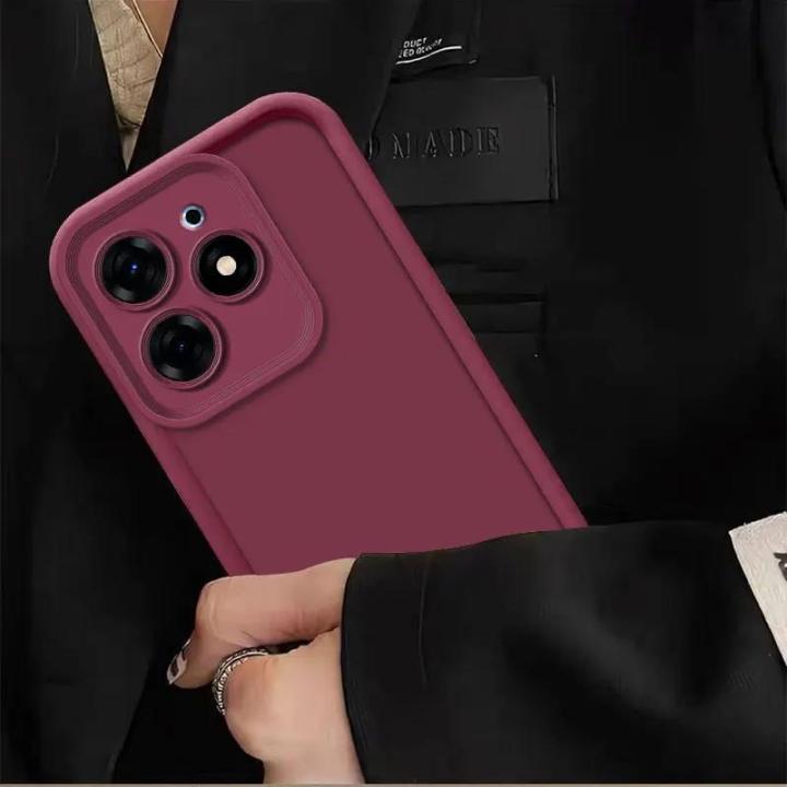 HOT%20TPU%20Liquid%20Silicone%20Protect%20Phone%20Case%20For%20Tecno%20Spark%2030C%2020C/Pro%20G%202025/24%20GO1%20Pova6%20NEO%20Camon%2030/20%20Pro%204G%205G%20Soft%20Back%20Cover%20-%20Image%204