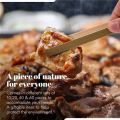Wooden Tongs for Cooking 80Pcs Mini Toaster Tongs, Mini Bamboo Tongs for the Kitchen Planet-Friendly and Light Weight. 