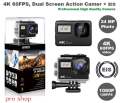4K 60FPS With EIS Action Camera Dual Screen 1080P 120FPS  Wifi Remote Waterproof sold by gadget mart. 