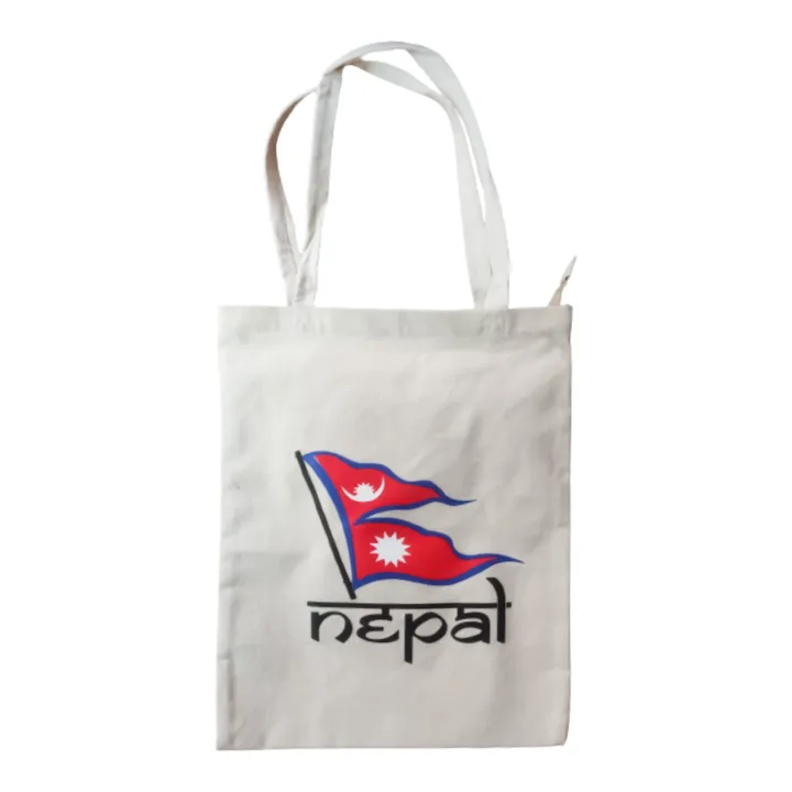 White%20Color%20Nepal%20Flag%20Printed%20Tote%20bag%20For%20Women%20-%20Image%204