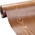 Self Adhesive Wood Grain Furniture Stickers PVC Wallpaper. 