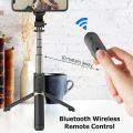 Q03 Bluetooth Selfie Stick Tripod With Remote. 