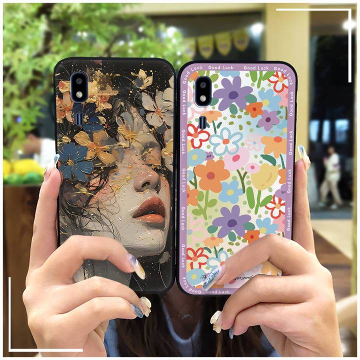 Protective%20flower%20Phone%20Case%20For%20Samsung%20Galaxy%20A2%20Core%20Cartoon%20Back%20Cover%20TPU%20Full%20wrap%20Anti-dust%20Dirt-resistant%20Cute%20-%20Image%207