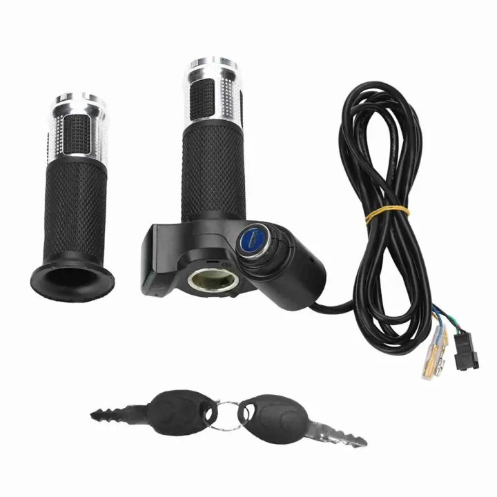 Durable%2012-84V%20E-Bike%20Throttle%20Grip%20Set%20Digital%20Display%20Twist%20Handlebar%20LED%20Voltage%20Display%20Throttle%20Long%20Cable%20with%20Key%20Lock%20Throttle%20with%20Digital%20Display%20and%20Lock%20for%20Electric%20Scooter,Electric%20Bicycle,Motorbike%20-%20Image%205