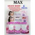 WETELL Shave Body Razor 6 Pcs. 