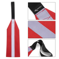 Towing Flag Highly Visible Red Safety Flags Canoe Kayak Accessories with Reflective. 