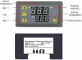 DIY Incubator Digital Temperature Thermostat Controller Red Blue W3230 AC 110-220V. 
