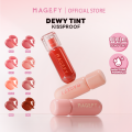 MAANGE MAGEFY Hydroglow Lip Tint Glassy Lip Gloss Non-Sticky & Hydrating MF-L02. 