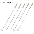 DISICHEN Bargain price 10pcs 6mm Drinking Straws Cleaning Brushes Stainless Steel Soft Hair Glass Tube Cleaner Reusable Straw Bottle Cleaning Tools. 