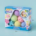 Baby Toy Ball Toddlers and Infant Small Massage Soft Textured Multi Ball Set. 