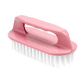 Scrubbing Brush Hard Bristled Laundry Clothes Shoes Scrubbing Brush Portable Plastic Hand Cleaning Brush Kitchen Bathroom. 