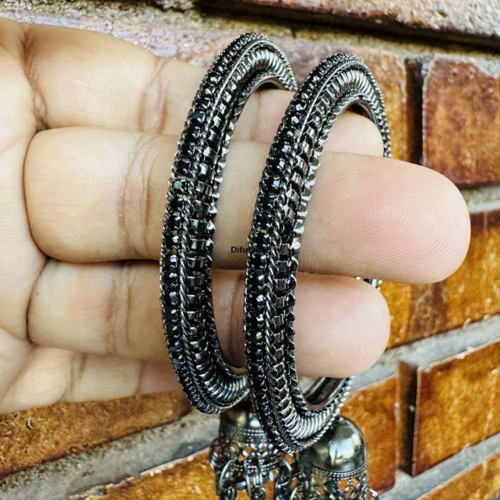 Difutagui%2050%25%20discount%20Black,%20silver,%20gold,%20rose%20gold%20color%20Indian%20Bollywood%20Traditional%20High%20Quality%20Rhinestone%20beautiful%20bangle%20for%20women%20and%20girl%20gift%20item%20for%20women%20-%20Image%207