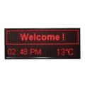 Black/Red "Welcome" Led Sign Board. 