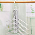 Multi-functional Collapsible Clothes Hanger. 