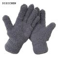 DISICHEN 2025 1 Pairs Microfiber Dusting Cleaning Glove Mitt Cars Windows Dust Remover Tool Reusable Cleaning Glove Household Cleaning Tools. 
