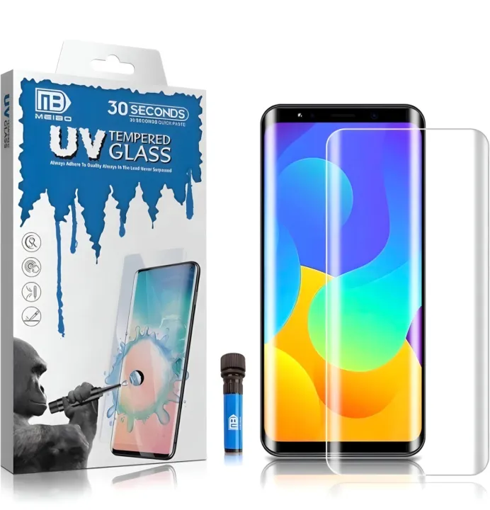 UV Tempered Glass For Curved Display Mobile