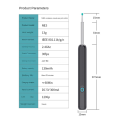 Wifi Visual Ear Picking Endoscope with Endoscope High-Precision Wireless Cleaner Set. 