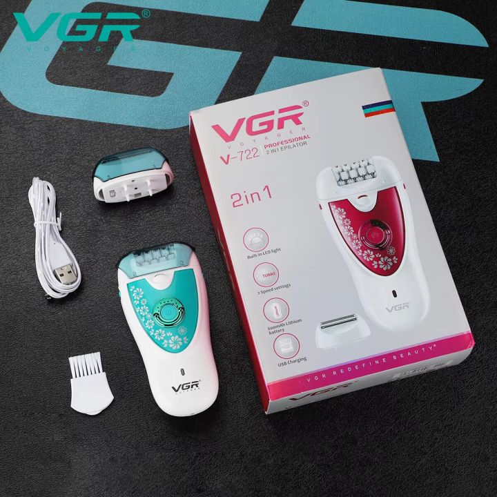 VGR%20V-722%20Cordless%20Professional%202-in-1%20Epilator%20&%20Shaver%20Wet%20&%20Dry%20Use%20-%20Image%203