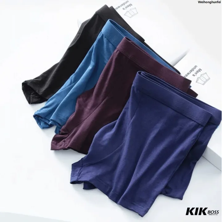 Linman%20WeihonghunfeiBargain%20price%20KIK%20BOSS%20Men's%20Boxer%20-%20BlFashion%20ack%20Soft%20Cotton,%20Breathable%20Comfort%20Men's%20Boxer%20Trunk%20-%20Image%205