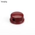 Sutuiying DAIERBUMP 10PCS KN-1470A Bakelite 6.35mm Shaft Brass Inside Fifty percent discount Set Screw Guitar Pedal Effects Control Amp Knob. 
