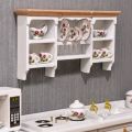 High Quality Wooden 1:12 Dollhouse Storage Cabinet Simulation Doll House Furniture Wall Hanging Cabinet Mini Display Shelves Kids Toys. 