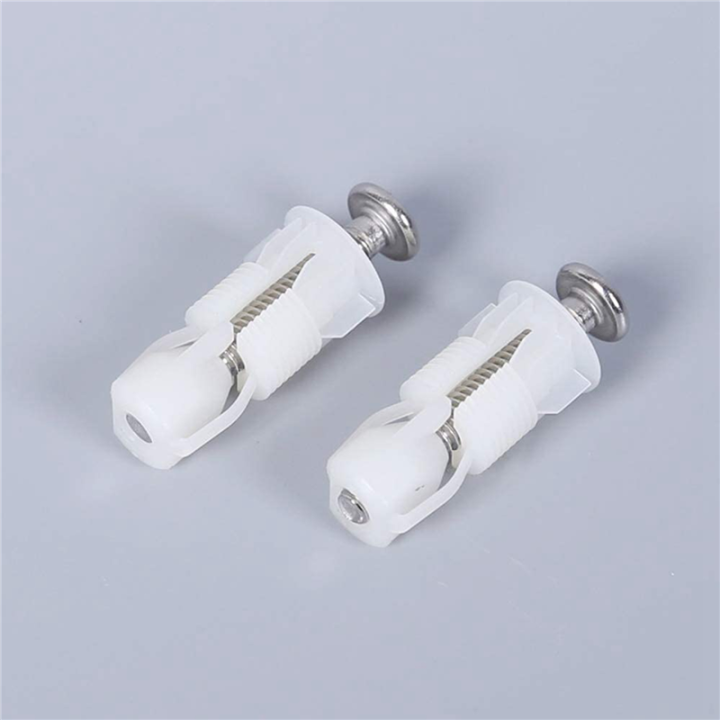 EITGZWAS%204X%20Toilet%20Seat%20Screws%20and%20Toilet%20Lid%20Screws%20Stainless%20Steel%20Top%20Fixing%20Hinges%20Screws,%20for%20Toilet%20Seat%20Replacement%20Parts%20-%20Image%203