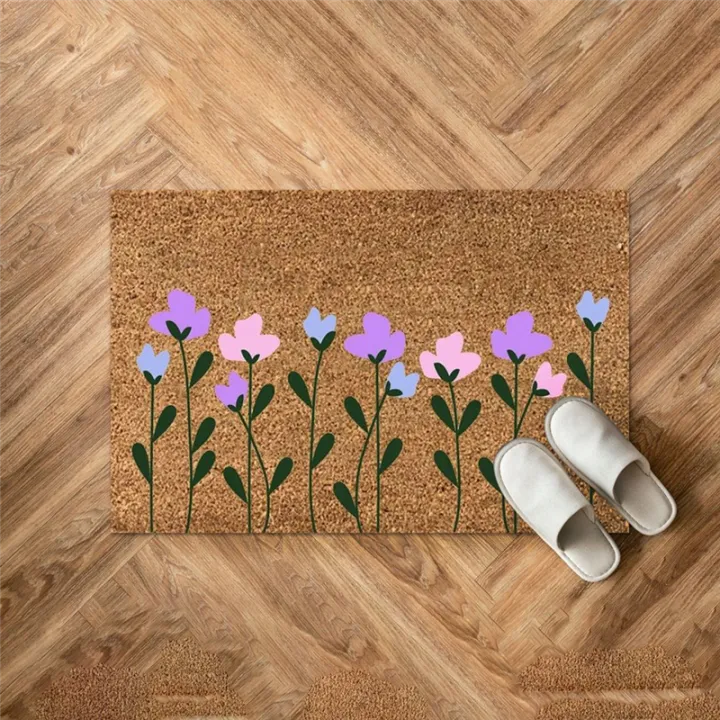 Summer%20Door%20Mats%20Outside%20Mats%20Funny%20Cute%20Doormats%20for%20Outdoor%20and%20Indoor%20Uses%20Floor%20Mats%20Easy%20to%20Use%20-%20Image%203