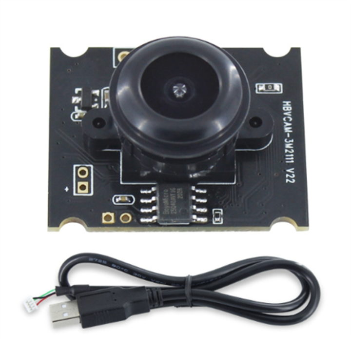 OV3660 Camera Module 3 Million Pixels USB Free Driver 110 Degree Wide-Angle Lens Support OTG for ATM Easy Install Easy to Use