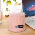 New Nordic Style Round Tissue Box Double Opening Multifunctional Drawer Box Durable Cylinder Roll Paper Storage Box. 