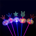 20PCS Rainbow Magic Stick Wand LED Bubble Flower Colorful Luminous Toy Flashing Stick Toy Toys Birthday Wedding Party Easy Install. 