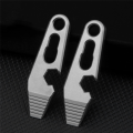 Crowbar TC4 Titanium Alloy Crowbar Bottle Opener Hexagon Wrench Outdoor Tools Multifunction Camping Gear. 