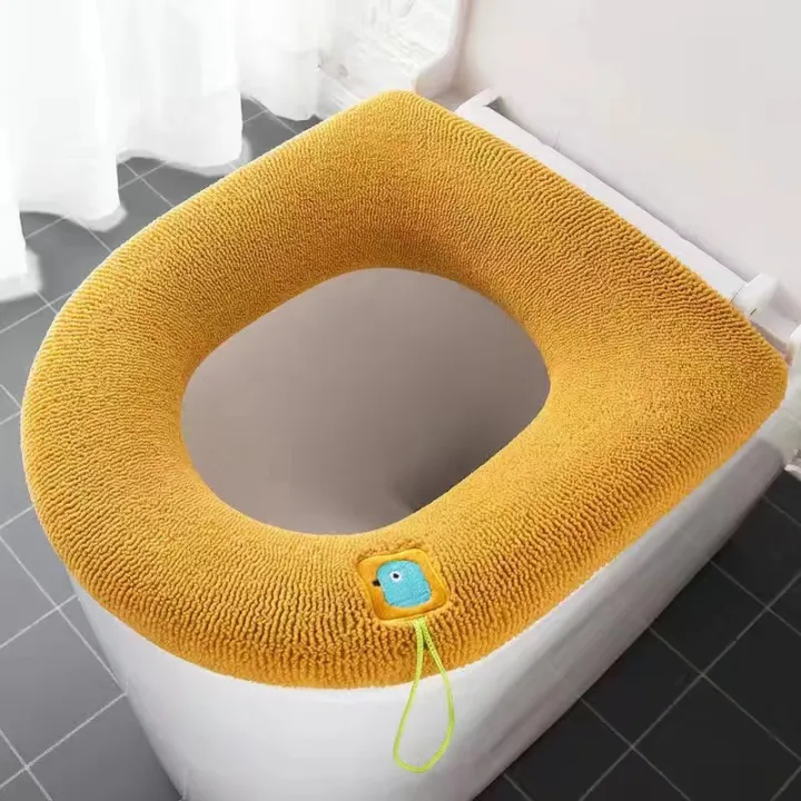 Bathroom%20Warm%20Commode%20Seat%20Cushion%20For%20Winter%20Washable%20Fabric%20Covers%20-%20Image%202