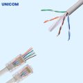 50 Meter UNICOM Cat 6 Ethernet Cable Male to Male LAN Network Patch Cord High Speed Data Transfer Lan Internet Extension Connector Grey PVC Jacket Indoor 4 Pair 0.47CCA 0.56MM. 