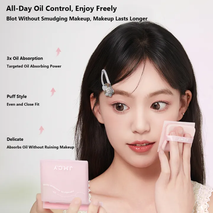 Portable%20With%20Puff%20Oil%20Control%20Blotting%20Paper%20With%20Mirror%20Lightweight%20Face%20Shine%20Remover%20Compact%203-in-1%20Blotting%20Paper%20for%20Summer%20Travel%20-%20Image%206