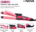 Nova 2in1 Hair Beauty Set Curler And Straightener Nova 2in1 Hair Straightener And Curler. 